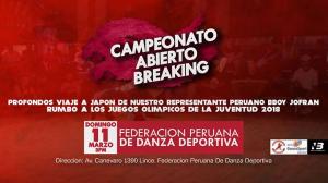Campeonato Abierto Breaking 2018