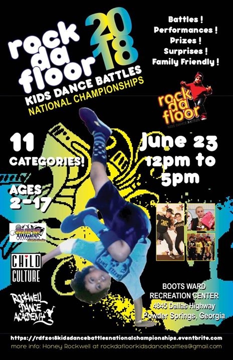 RDF Kids Dance Battles 2018 poster