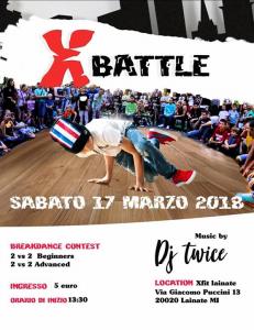X BATTLE 2018