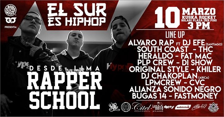 El Sur es HipHop 2018 poster