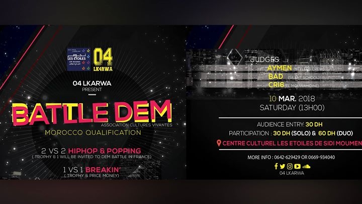 Battle DEM 2018 poster