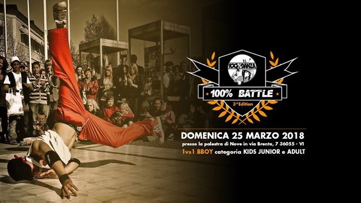 100% Battle 2018 poster