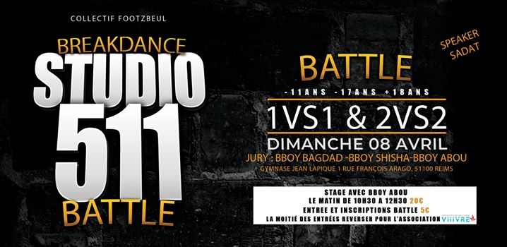 Battle Studio 511 Champs 2018 poster