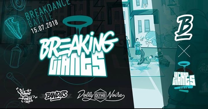Breaking Giants Milano 2018 poster