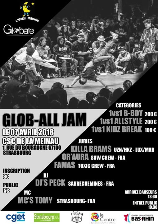 Glob-ALL JAM 2018 poster