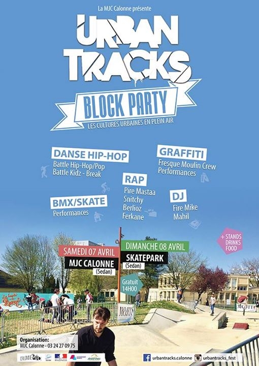 Urban Tracks - Block Party 2018 poster