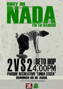 Bboy Oh Nada En Tu Barrio 2018