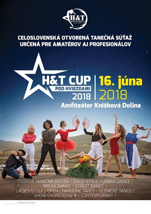 H&T CUP Pod Hviezdami 2018 poster