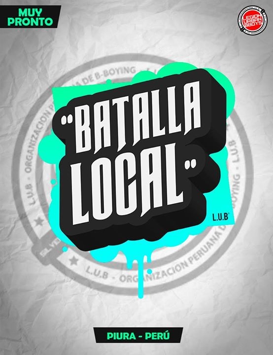 Batalla local 2018 poster