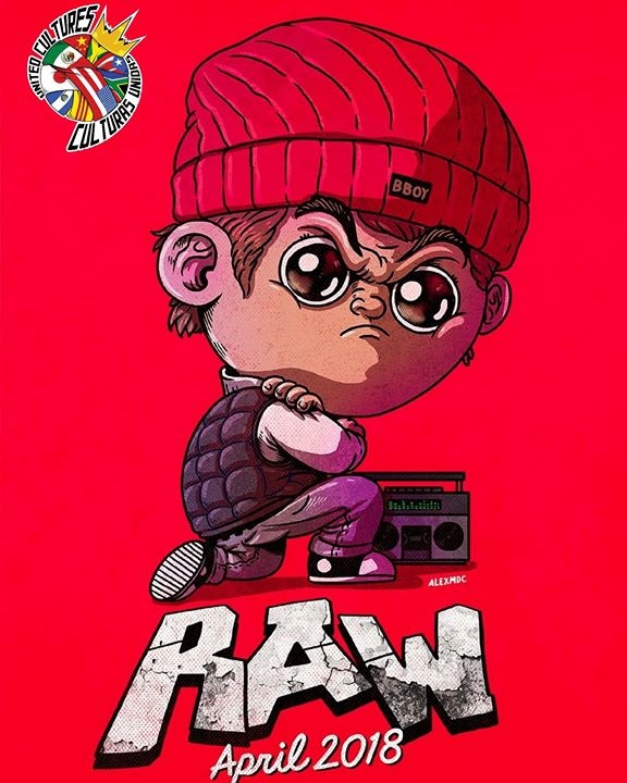 RAW Houston 2018 poster