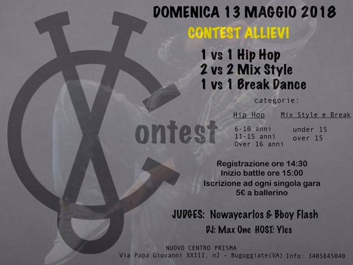Contest Allievi Freestyle 2018 poster