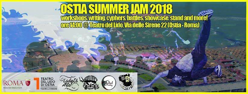 Ostia Summer Jam 2018 poster