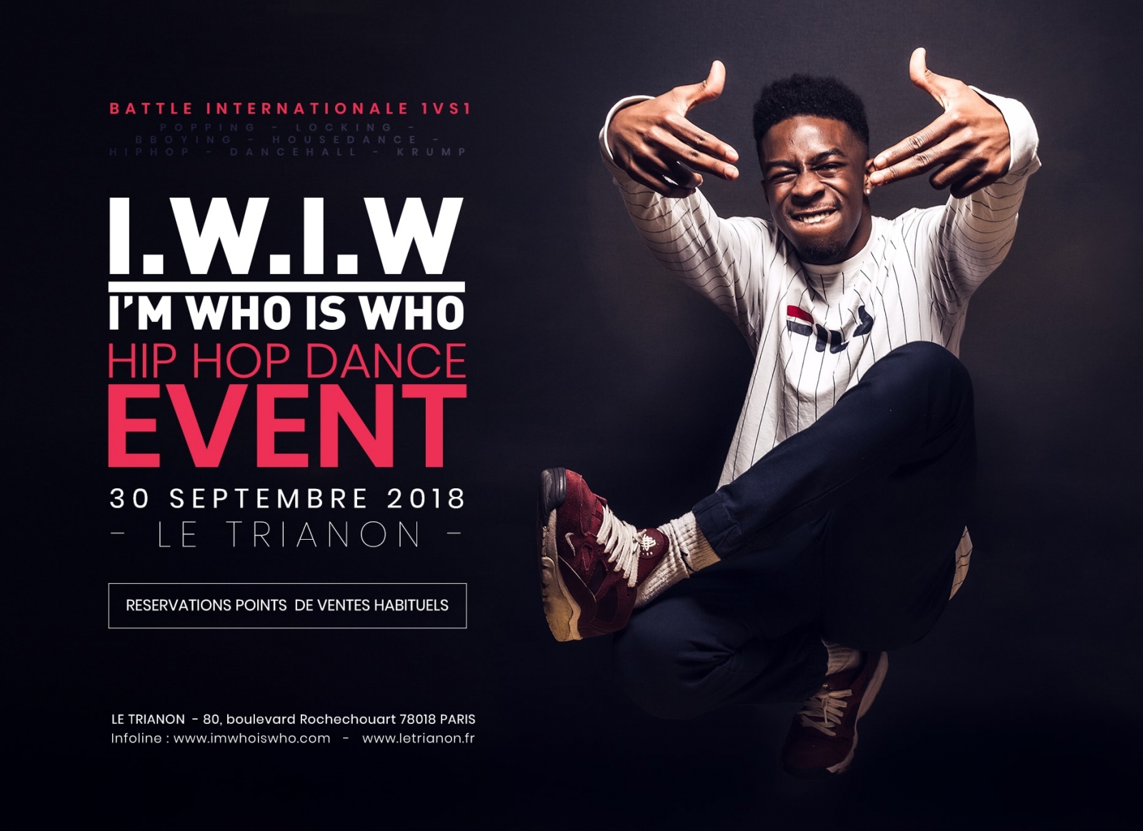 I'M WHO IS WHO International Hip Hop Battle poster