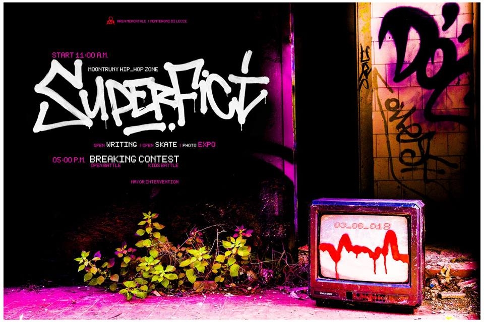 Superfici - Moontruny Hip Hop Zone 2018 poster