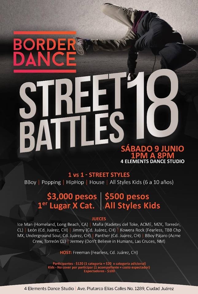 Border Dance Street Battles 2018 poster