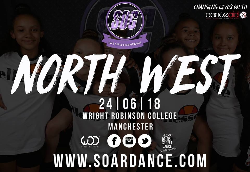 SDC North West Street Dance Championship 2018 poster