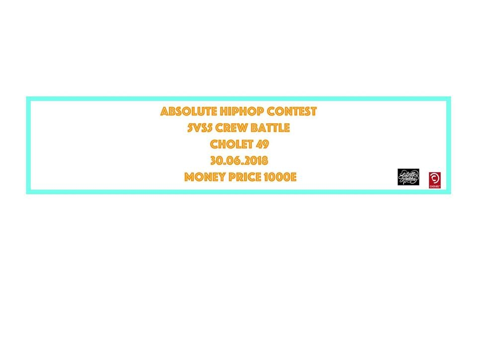 Absolute Hip Hop Contest 2018 poster