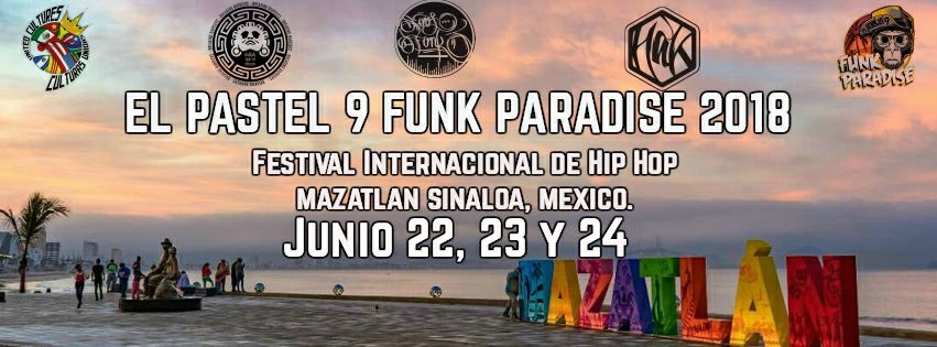 El Pastel 9 Funk Paradise 2018 poster