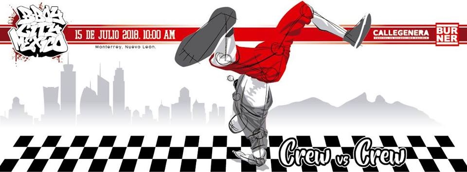 Bboy City Mexico 2018 poster