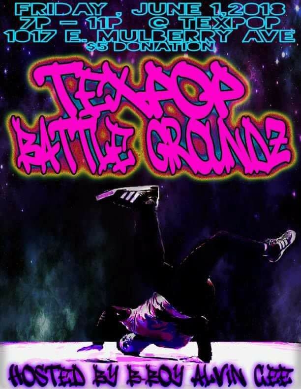 Texpop Battle Groundz With Alvin Cee 2018 poster