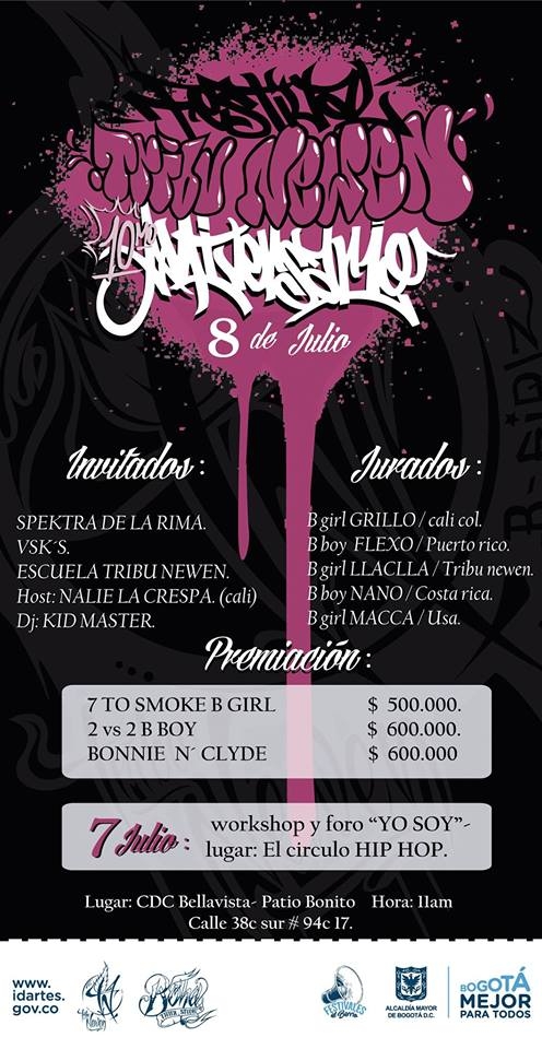 Festival Aniversario Tribunewen 2018 poster