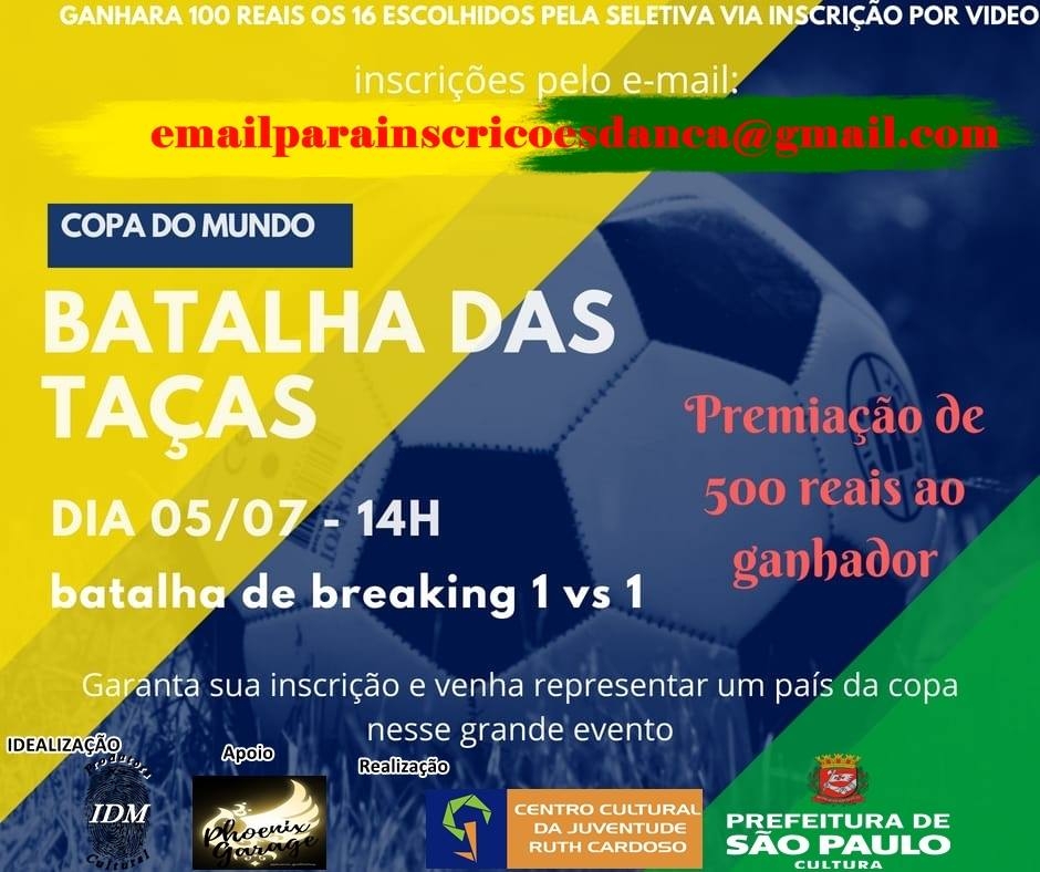 Copa Do Mundo Batalhas Das Tacas 2018 poster