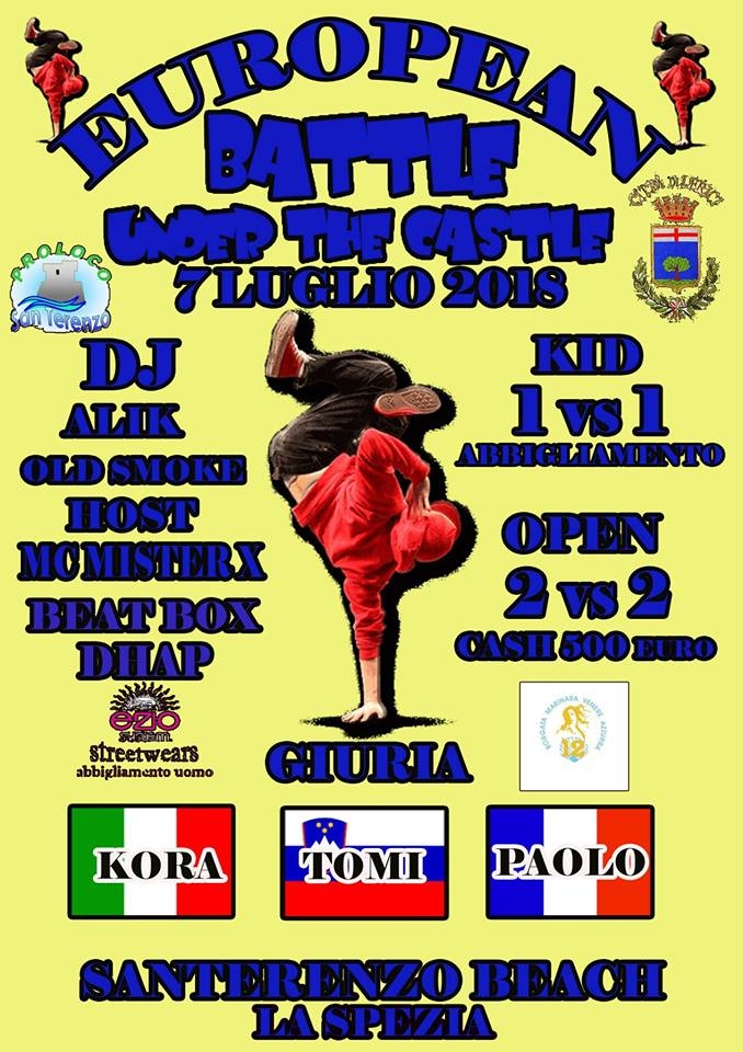 European Battle Under The Castle 2018 poster