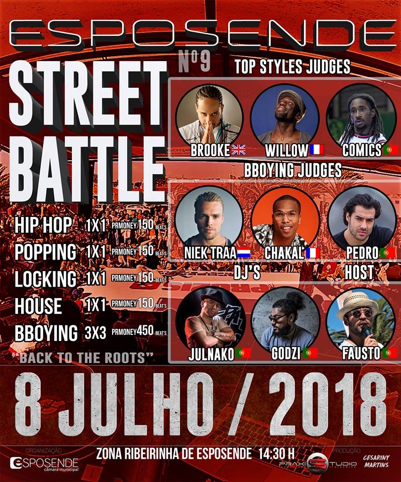 Esposende Street Battle 2018 poster