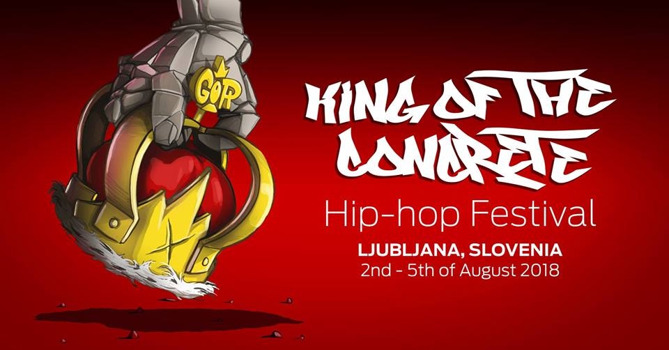 King Of The Concrete Hip-Hop Festival 2018 poster