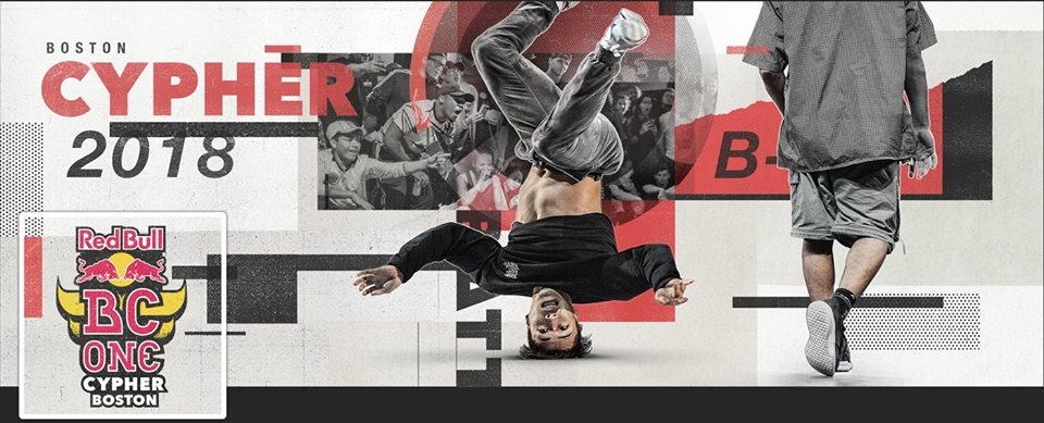 Red Bull BC One City Boston Cypher 2018 poster