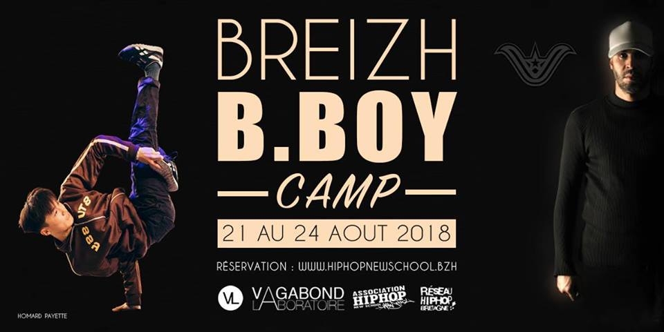 Breizh BBOY CAMP / Vagabond Laboratoire Bretagne 5 poster