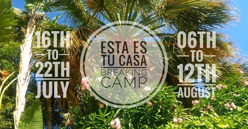 ESTA ES TU CASA Breaking CAMP 2018 poster