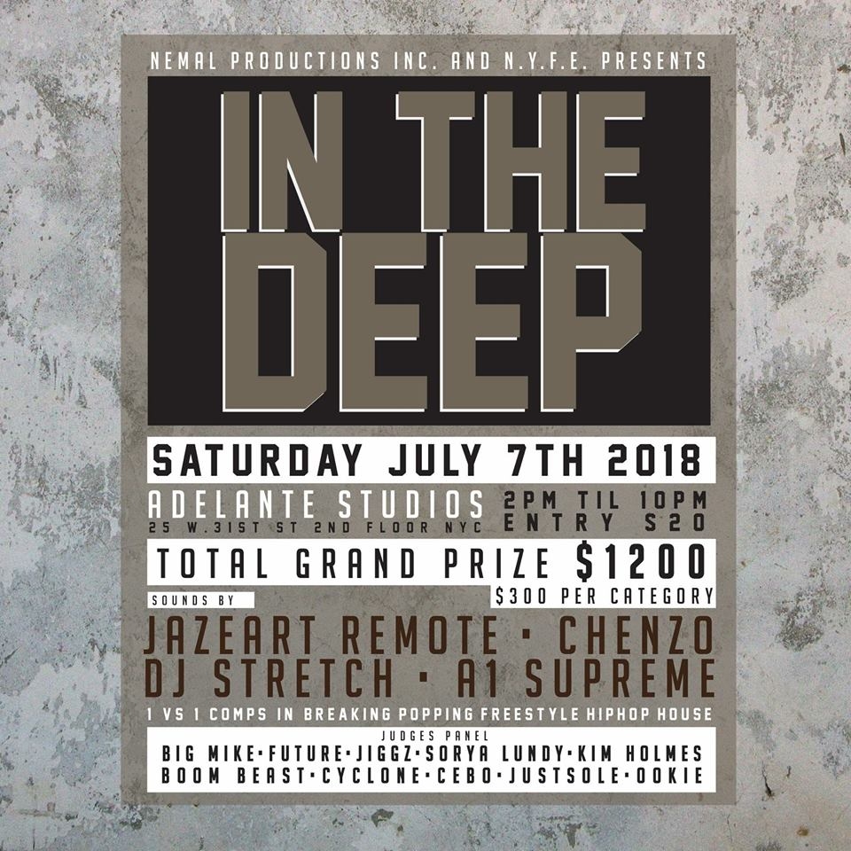 In The Deep 2018 poster