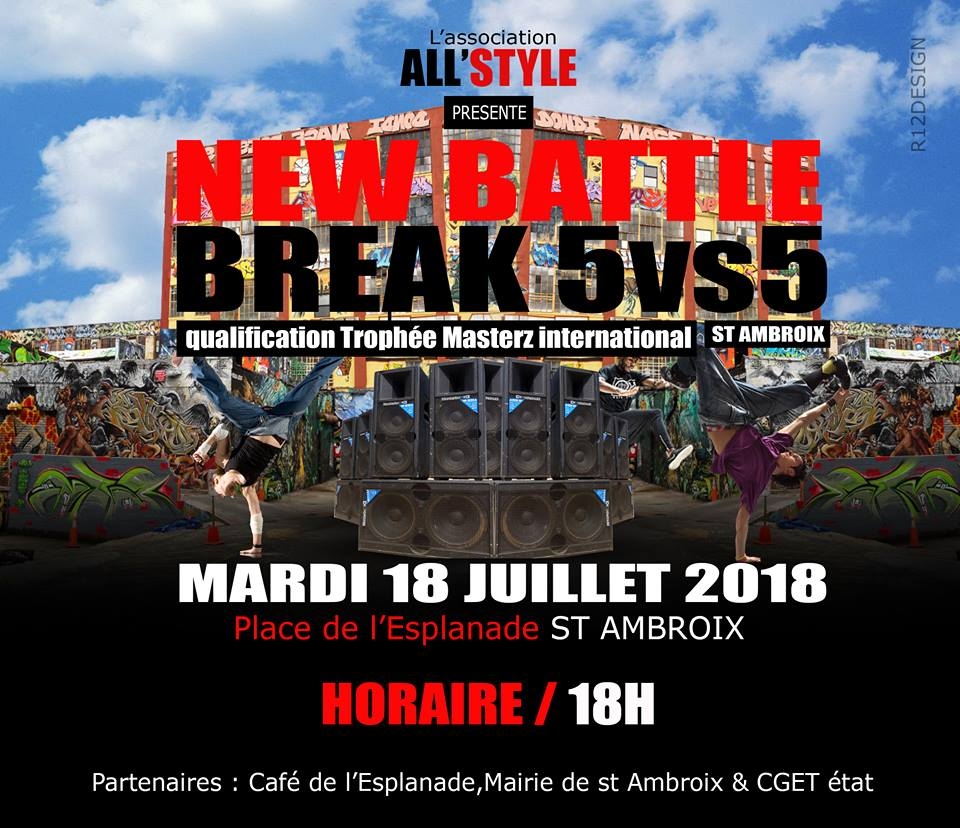 New Battle Break 2018 poster