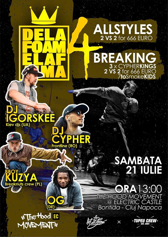 De La Foame La Faima 4 poster