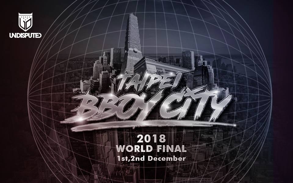 Taipei Bboy City 2018 poster