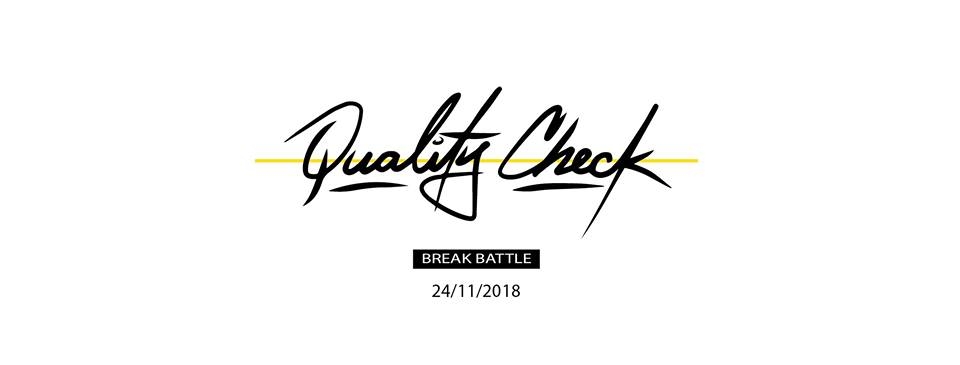 Quality Check 2018 poster