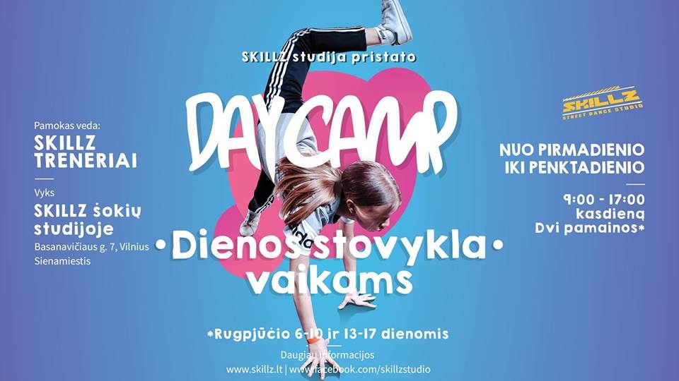 Skillz Day CAMP 2018 poster