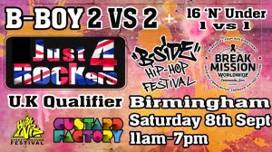 Break Mission + Just 4 Rockers Qualifier 2018