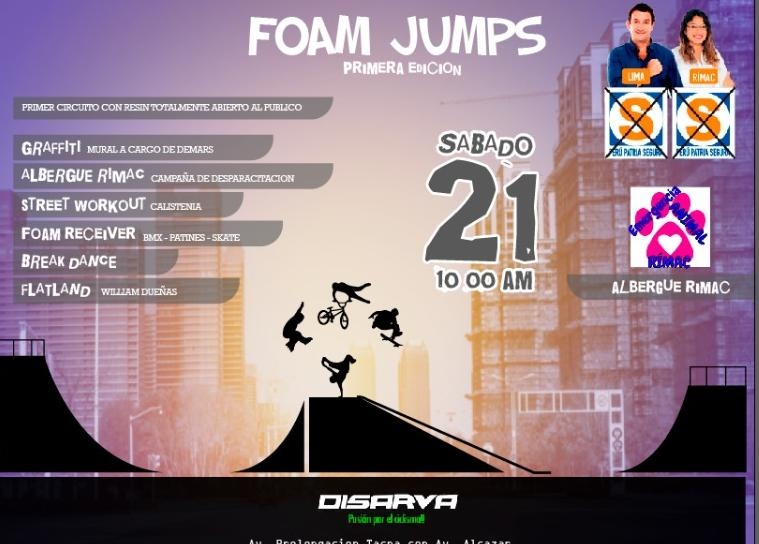 Foam Jumps 2018 poster