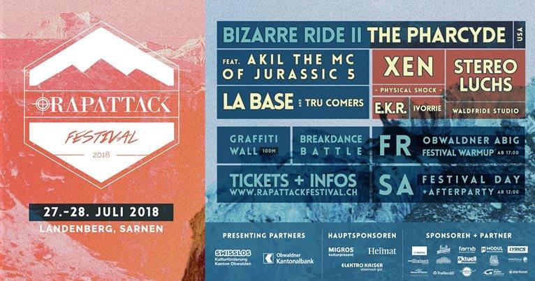 King/ Queen of the cypher battle- Rap Attack Festival 2018 poster