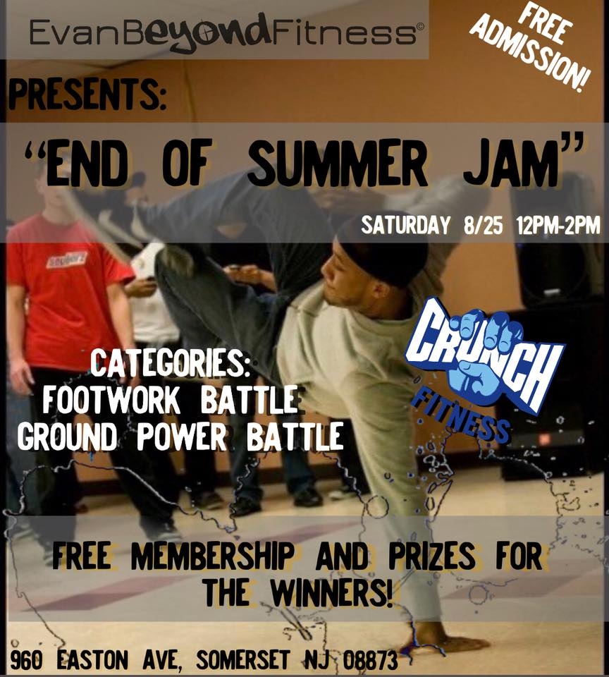 End of Summer Jam 2018 poster
