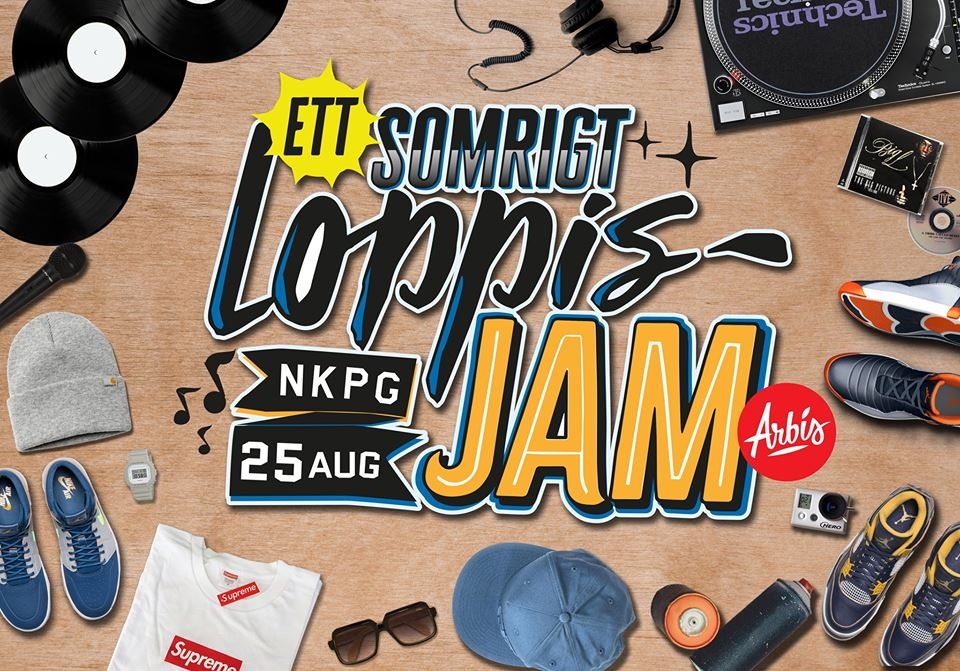 Ett Somrigt Loppis Jam 2018 poster