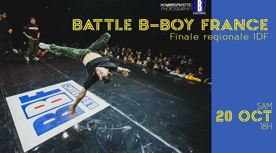 Battle B-Boy France 2018 poster