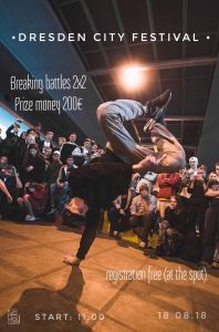 Dresden city festival Breaking battles