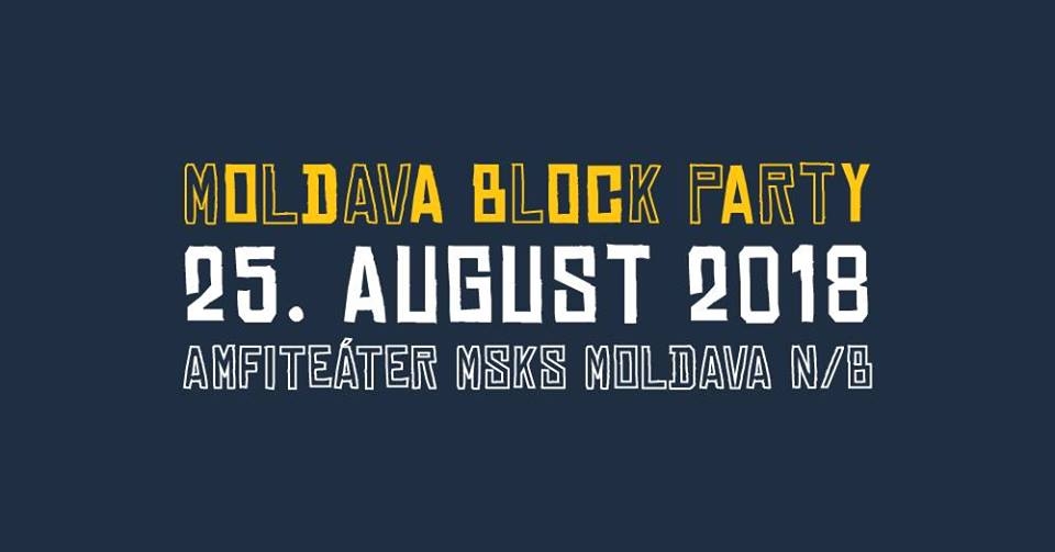 Moldava Block Party 2018 poster