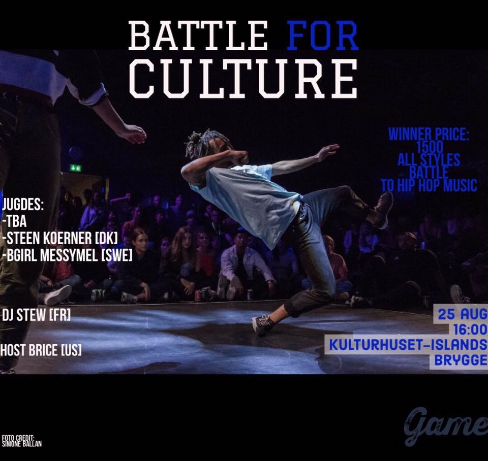 Battle For Culture 2018 poster