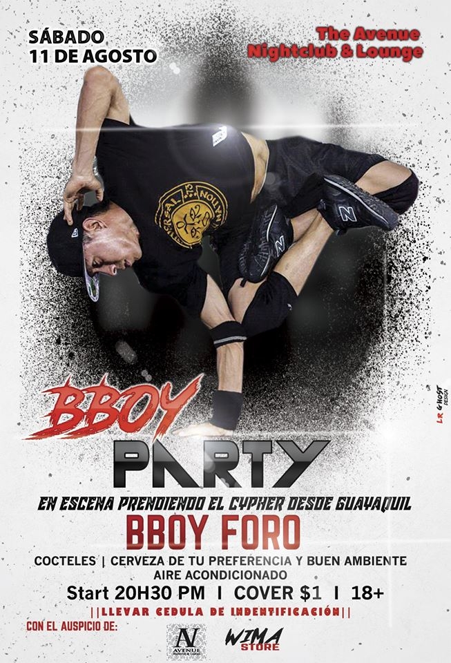 Bboy Party 2018 poster