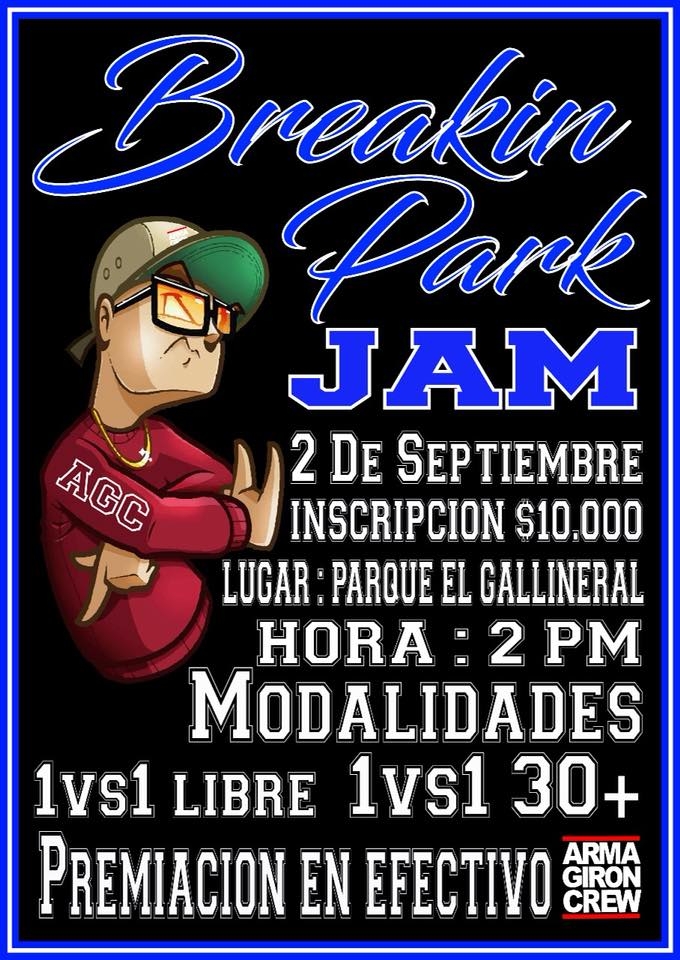 Breakin Park Jam 2018 poster