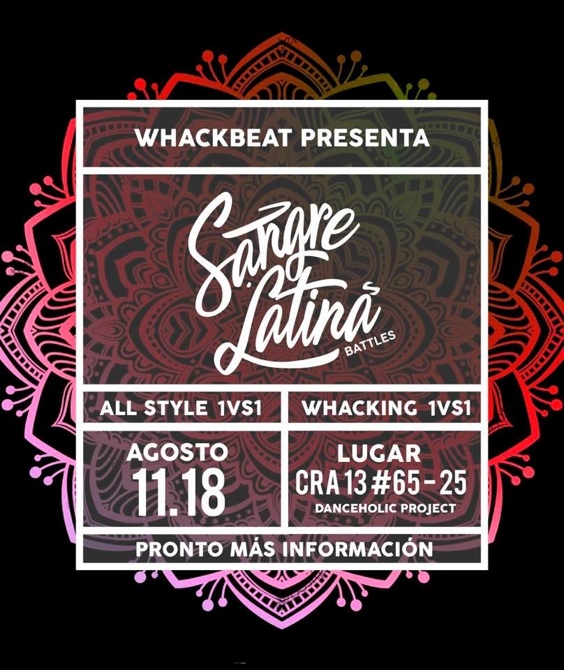 Sangre Latina 2018 poster